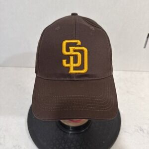 New San Diego Padres Baseball Cotapaxi Brown Adjustable Strapback Cap Hat SD
